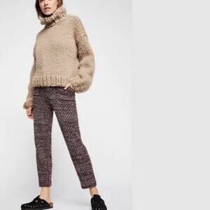 NWT! Free People Cozy Knit Trousers size Medium